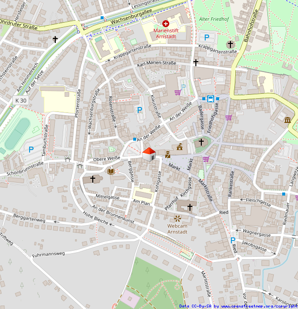 Unterm Markt 3, 99310 Arnstadt Etagenwohnung Arnstadt / Altstadt