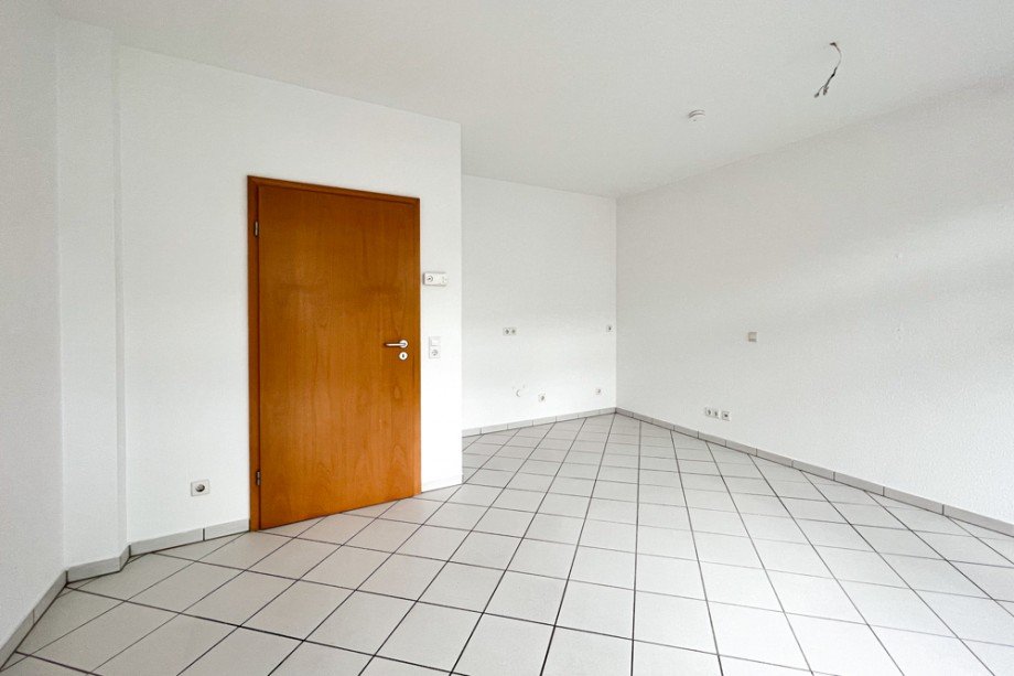 Wohnzimmer mit viel Platz Etagenwohnung Erfurt
