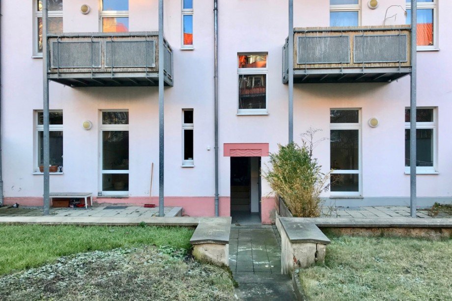 Innenhof Nelkenstra�e Maisonettewohnung Erfurt