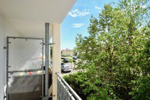 Blick ins Gr�ne Moderne 1Raumwohnung mit Loggia, Pantryk�che & Stellplatz