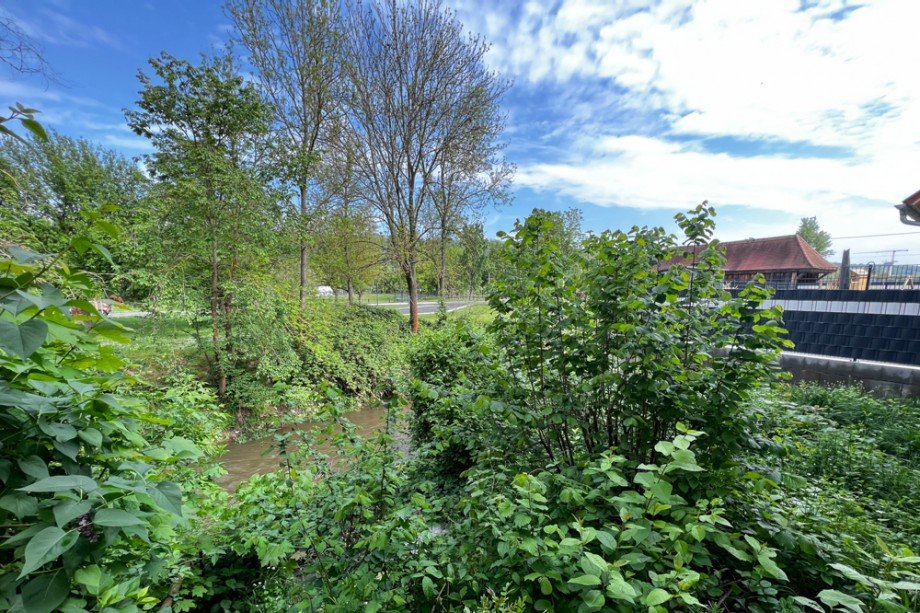 Gr�nhang am Wasser Bauernhaus Gro�heringen
