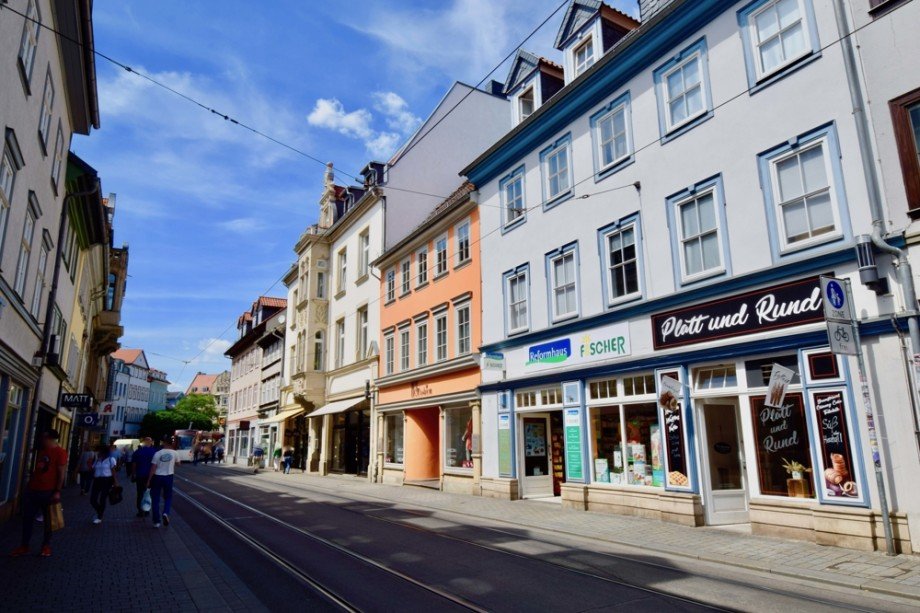 Schl�sserstra�e in Erfurt Dachgeschosswohnung Erfurt