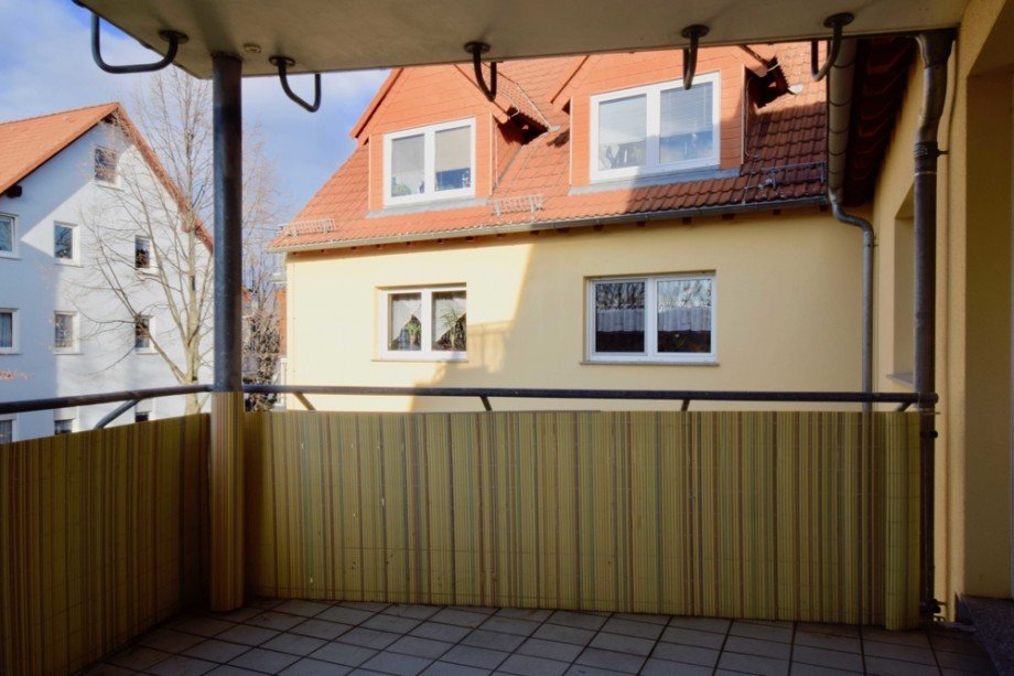 Gem�tlicher Balkon Etagenwohnung Erfurt