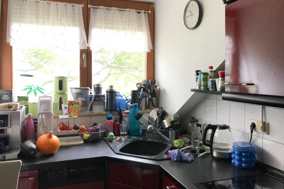Tageslichtk�che mit EBK Dachgeschosswohnung Erfurt/ Gottstedt