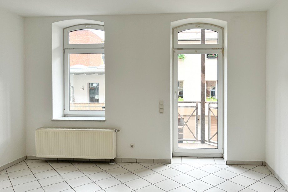 Wohnzimmerfenster Etagenwohnung Erfurt