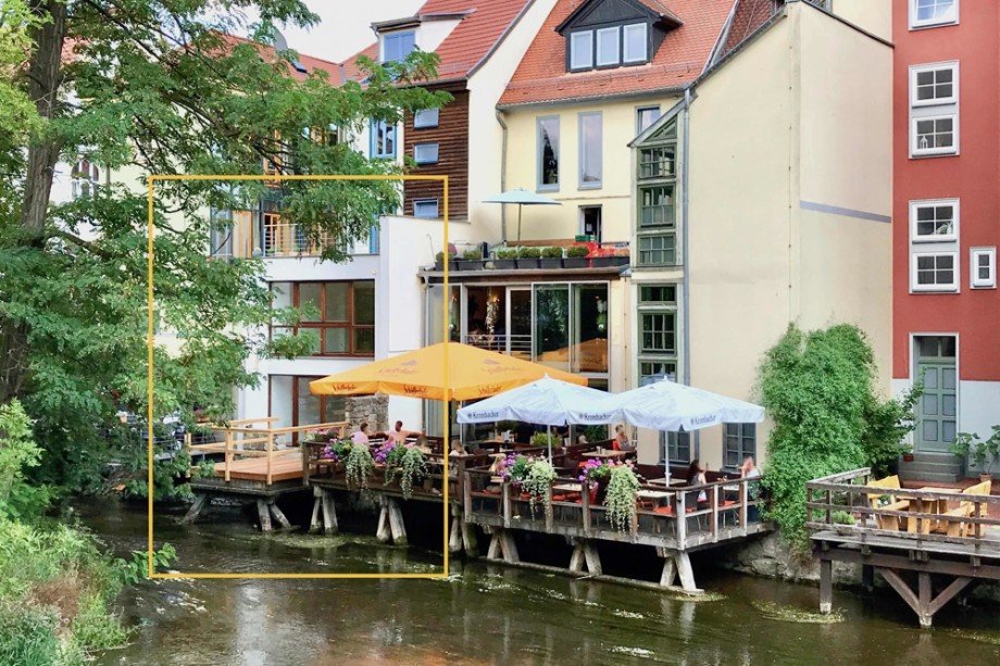 Traumwohnung. am Wasser Maisonettewohnung Erfurt