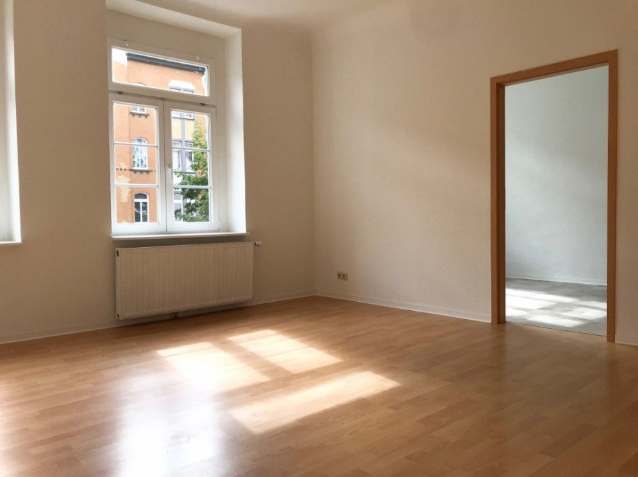 Vom Wohnzimmer in die K�che Etagenwohnung Erfurt