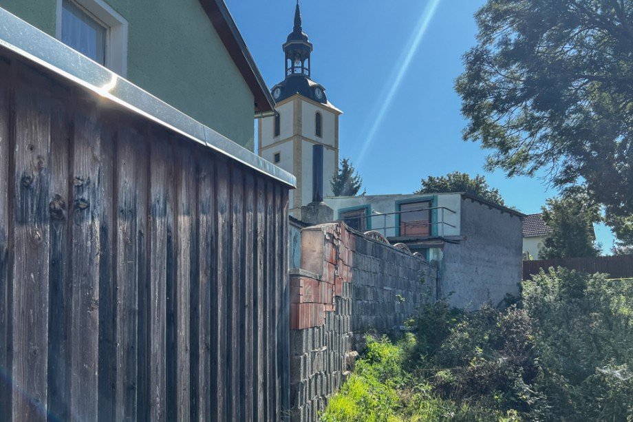 Ansicht vom Nachbargrundst�ck Einfamilienhaus Erfurt