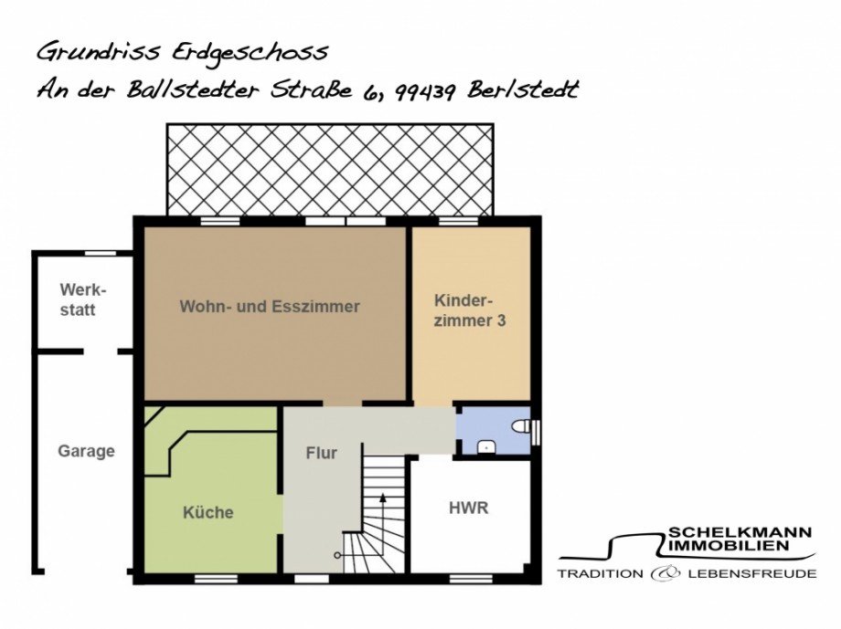 Grundriss EG Berlstedt Einfamilienhaus Berlstedt
