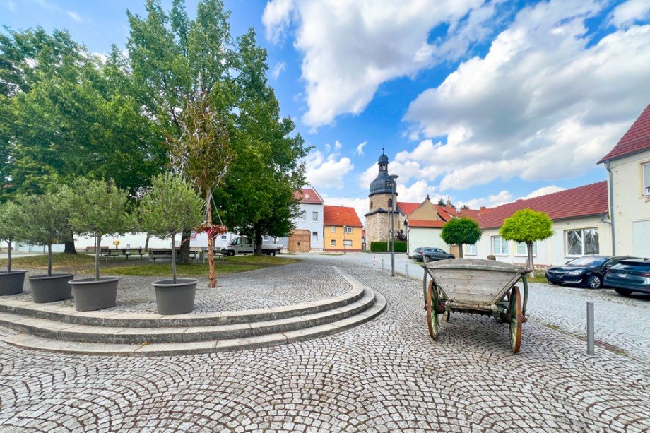 Marktplatz Sch�nstedt Einfamilienhaus Unstrut- Hainich / Sch�nstedt