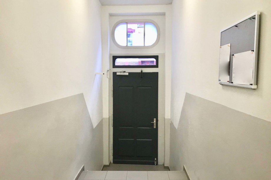Hauseingang Nelkenstra�e Maisonettewohnung Erfurt