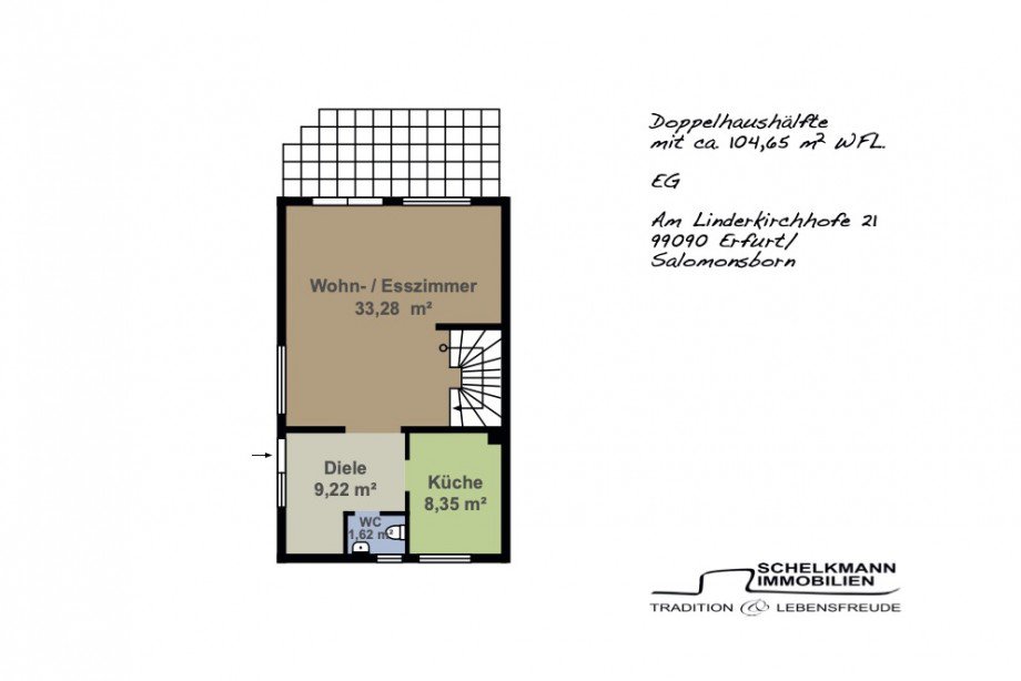 Grundriss_EG Doppelhaush�lfte Erfurt/ Salomonsborn