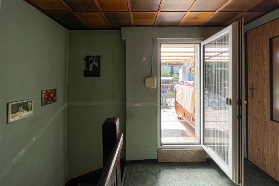Blick vom Flur zur Loggia Einfamilienhaus Erfurt