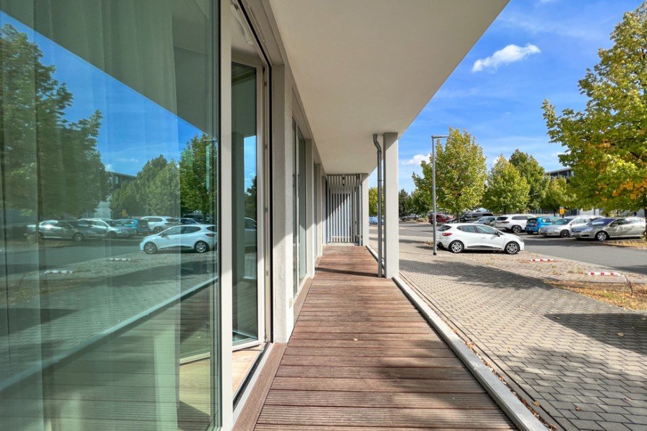Loggia Mietwohnung Erfurt_Schelkmann Immobilien Erdgeschosswohnung Erfurt