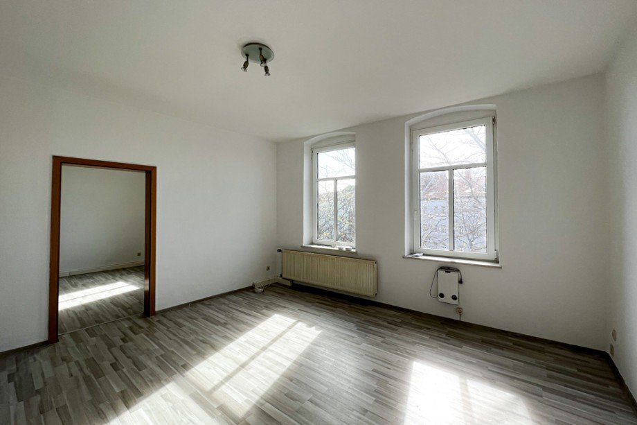 Wohnzimmer Etagenwohnung Erfurt