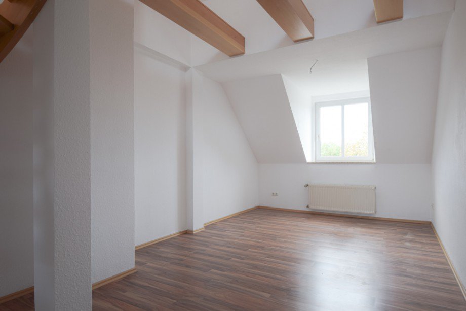 Wohnzimmer Dachgeschosswohnung Erfurt
