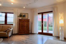 Terrassent�r zum Garten Ihr perfektes Zuhause- Modernes Einfamilienhaus im Erfurter Westen