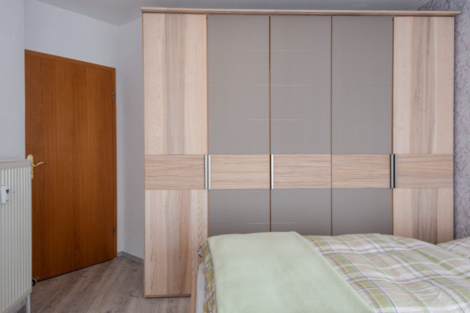 Eingangst�r Schlafzimmer Erdgeschosswohnung Herbsleben