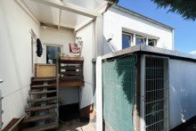Kleine Terrasse zur K�che Perfektes Familiendomizil- Einfamilienhaus in Erfurt Niedernissa
