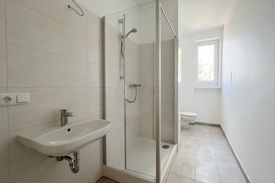 Modernes Duschbad Etagenwohnung Erfurt / Daberstedt
