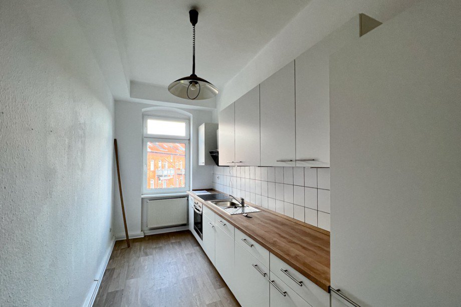 K�che mit EBK Etagenwohnung Erfurt