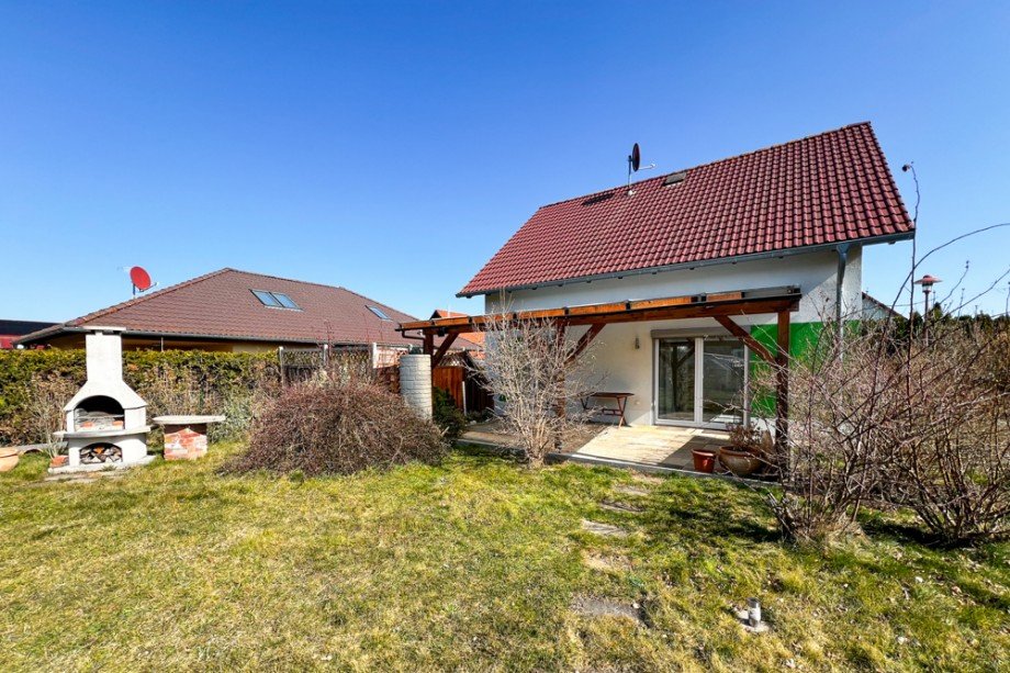 Gartenansicht Haus Einfamilienhaus Ohrdruf