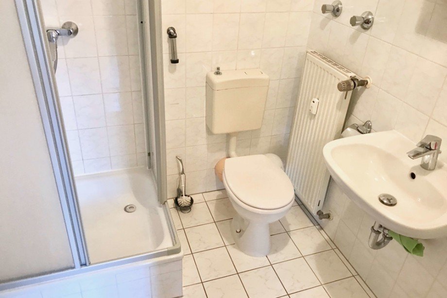 Innenliegendes Duschbad Dachgeschosswohnung Erfurt / Andreasvorstadt