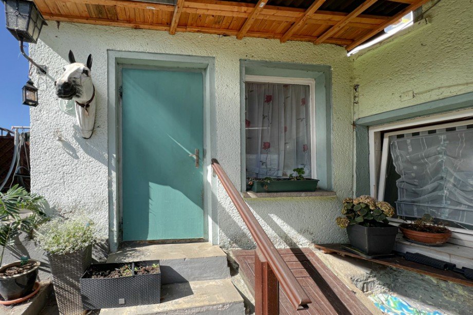 Treppe zum Waschhaus Einfamilienhaus Erfurt