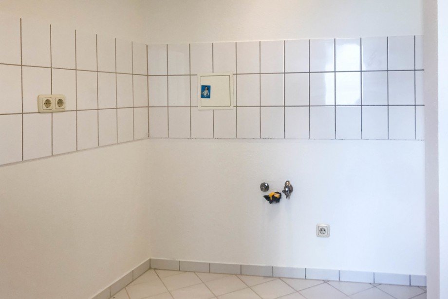 Platz f�r die Einbauk�che Etagenwohnung Erfurt