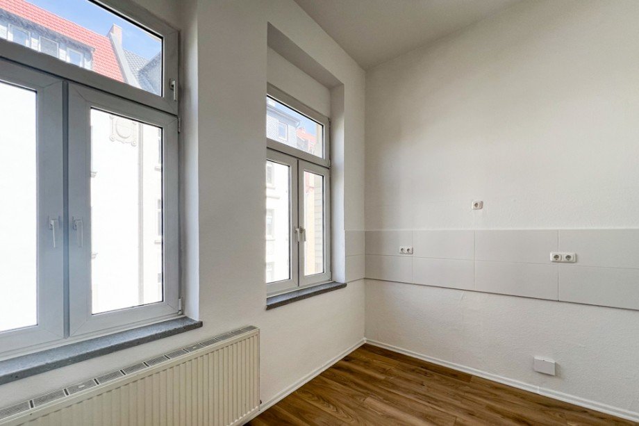K�chenfenster Etagenwohnung Erfurt / L�bervorstadt