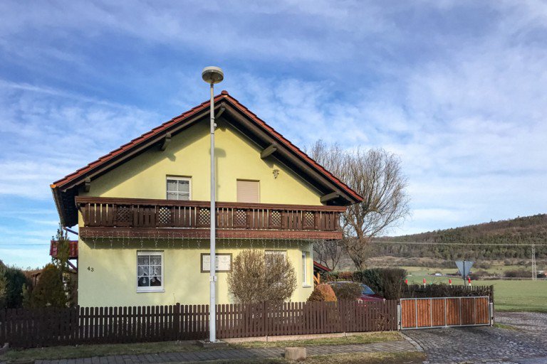 Wohnidylle bei den Drei Gleichen_ Drei Gleichen OT M�hlberg Einfamilienhaus Freistehendes EFH mit doppeltem Burgenblick in M�hlberg