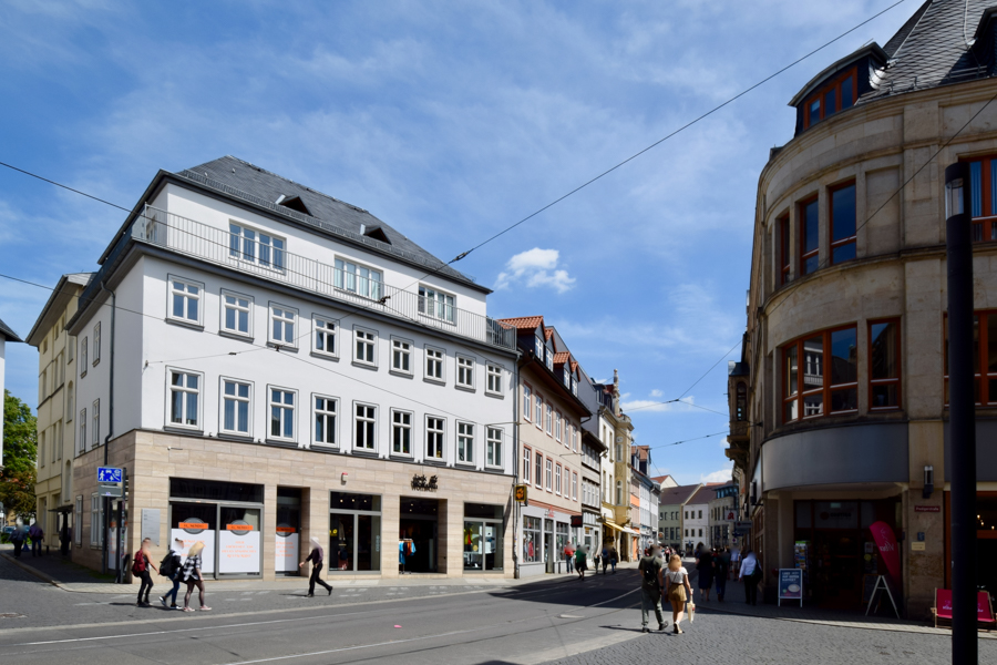 Erfurt Schl�sserstra�e Ecke Rathausgasse Etagenwohnung Erfurt