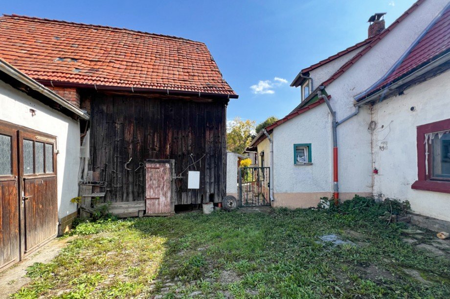 Garage, Scheune und Wohnhaus Einfamilienhaus Drei Gleichen / M�hlberg