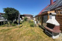 Garten hinter dem Haus Freistehendes Einfamilienhaus auf gepflegtem Gartengrundst�ck in Herbsleben