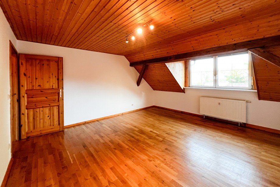 Schlafzimmer im DG Maisonettewohnung Erfurt/ Vieselbach
