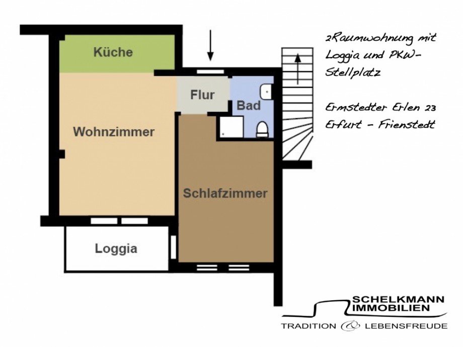 Grundriss Wohnung Ermstedter Erlen 23 Etagenwohnung Erfurt