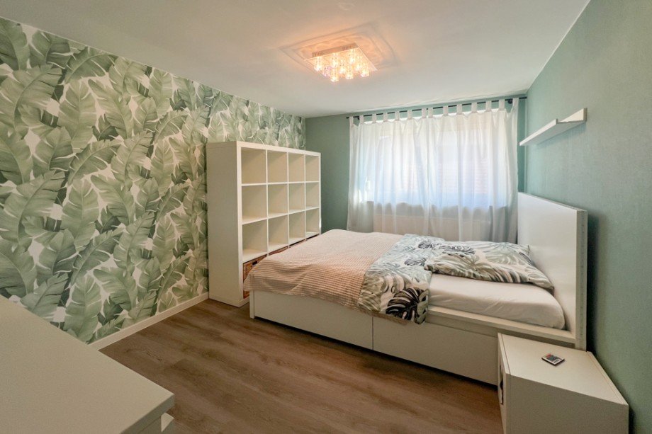 Gr�nes Schlafzimmer Einfamilienhaus Erfurt / Bindersleben