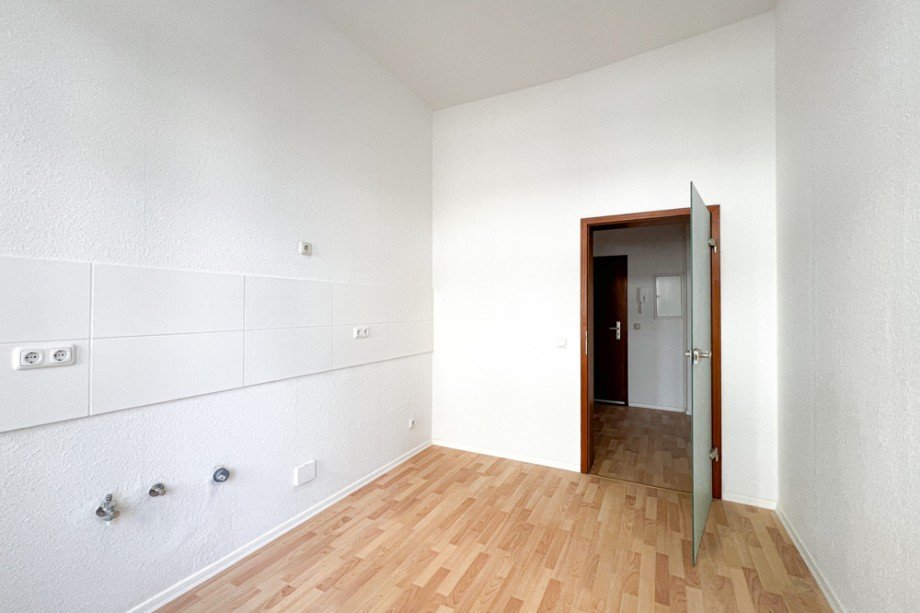 Blick von K�che in Flur Erdgeschosswohnung Erfurt / L�bervorstadt