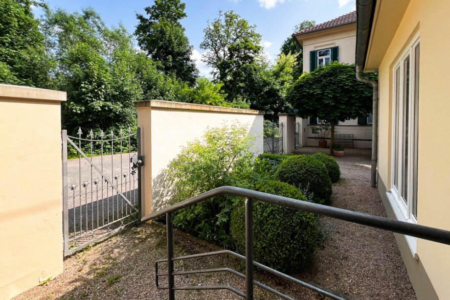 Vorgarten Erdgeschosswohnung Arnstadt