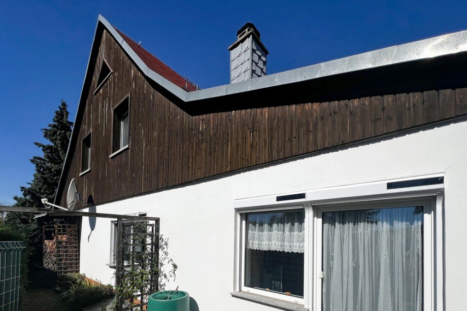Giebelseite Einfamilienhaus Erfurt / Niedernissa