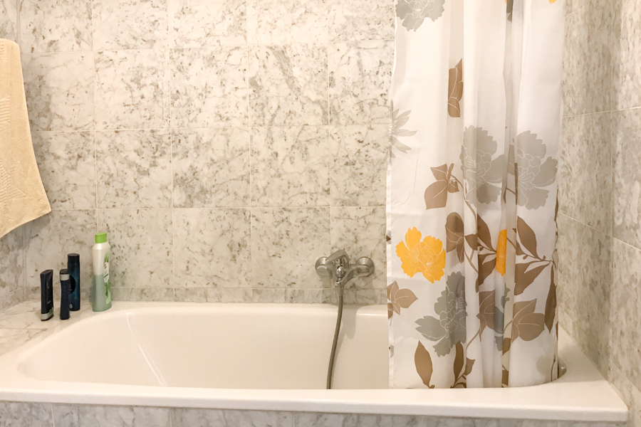 Innenliegendes Bad mit Badewanne Maisonettewohnung Erfurt / Andreasvorstadt