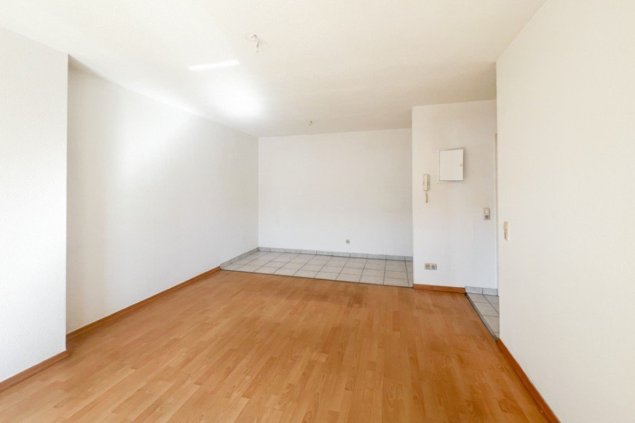 K�chenbereich am Wohnzimmer Etagenwohnung Erfurt