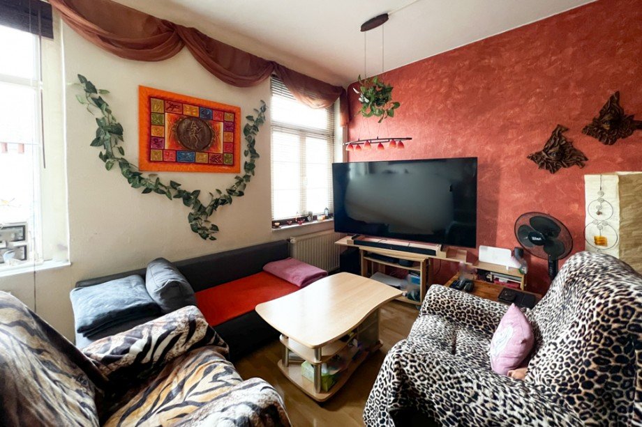 Wohnzimmer Etagenwohnung Erfurt/ Johannesvorstadt