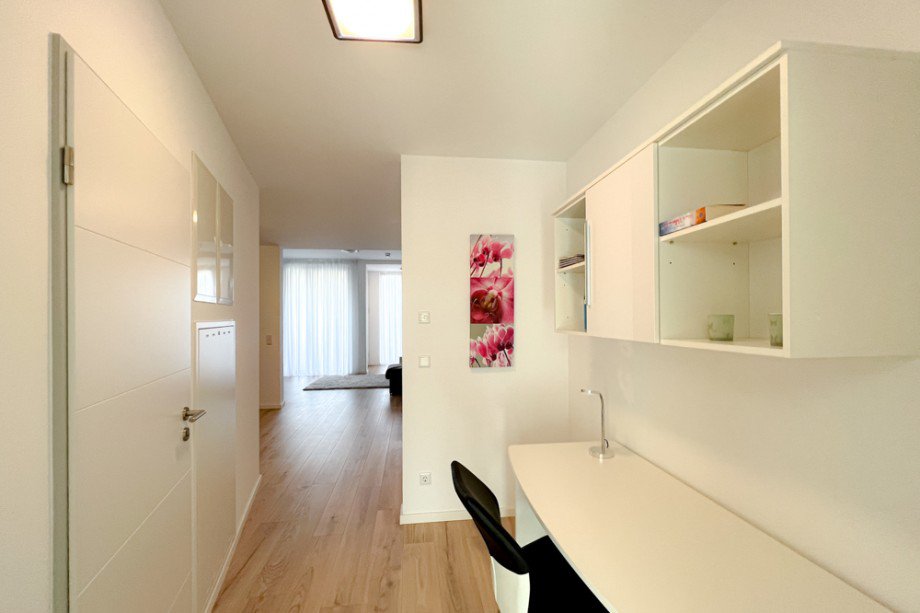 Arbeitsbereich im Flur Erdgeschosswohnung Erfurt