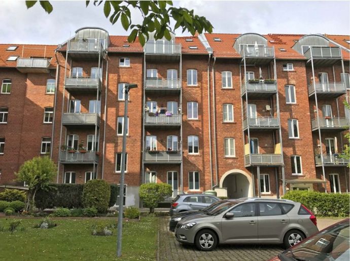 Hofansicht Etagenwohnung Erfurt