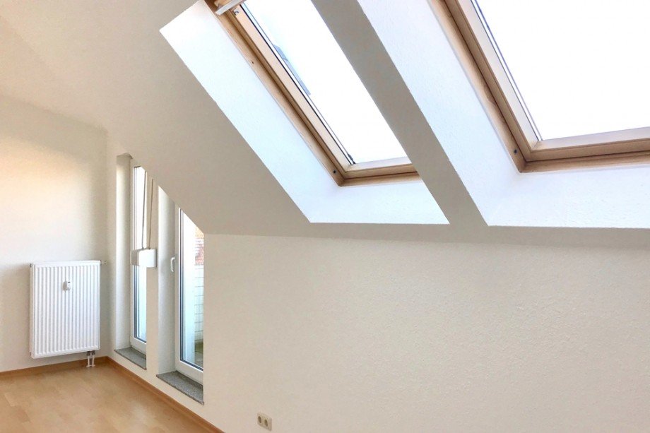 Helles Schlafzimmer Etagenwohnung Erfurt