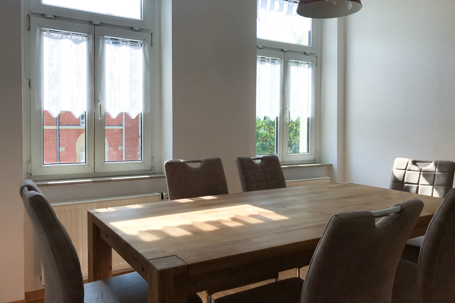 Sonniges Esszimmer Maisonettewohnung Erfurt / Andreasvorstadt