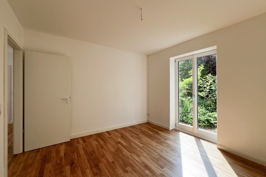 Schlafzimmer mit Gartenblick Einfamilienhaus Arnstadt