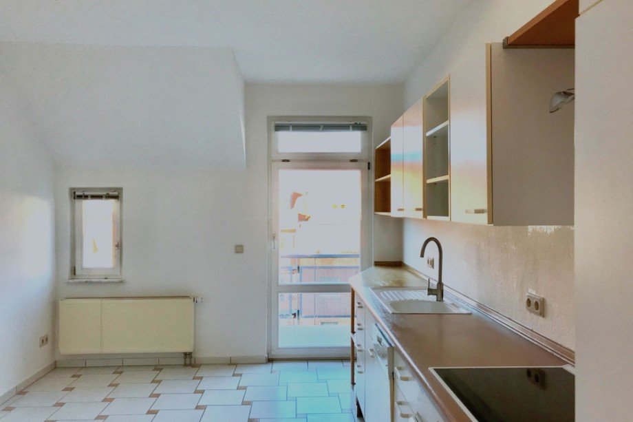 K�che mit Balkon Maisonettewohnung Erfurt