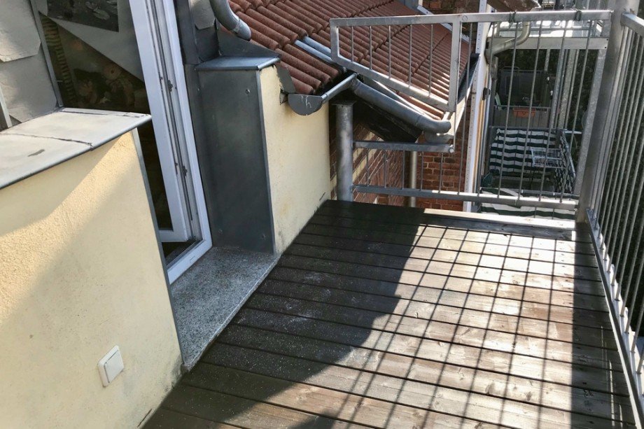 Balkon Maisonettewohnung Erfurt / Johannesplatz
